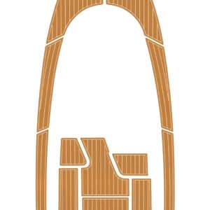 1 kit EVA foam faux teak deck flooring 2004-2009 Aquador 23 WA