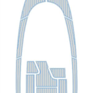 1 kit EVA foam faux teak deck flooring 2004-2009 Aquador 23 WA