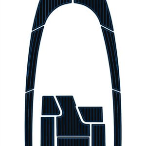 1 kit EVA foam faux teak deck flooring 2004-2009 Aquador 23 WA