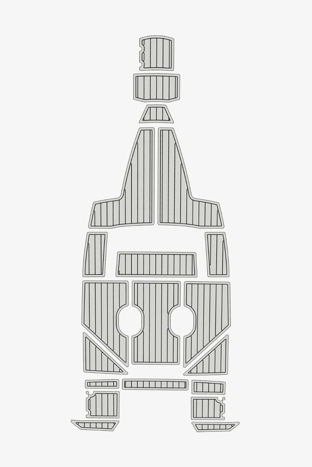 EVA foam faux teak deck flooring 2023 AMT 190 (15) 1 kit EVA foam faux teak deck flooring 2023 AMT 190 R
