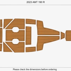 EVA foam faux teak deck flooring 2023 AMT 190 (2) 1 kit EVA foam faux teak deck flooring 2023 AMT 190 R