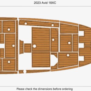 EVA foam faux teak deck flooring 2023 Avid 18XC (2) 1 kit EVA foam faux teak deck flooring 2023 Avid 18XC