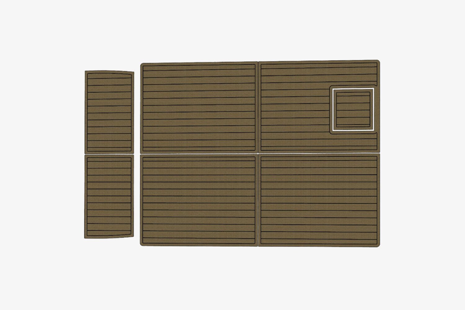 EVA foam faux teak deck flooring Avanti 39 (12) 1 kit EVA foam faux teak deck flooring Avanti 39
