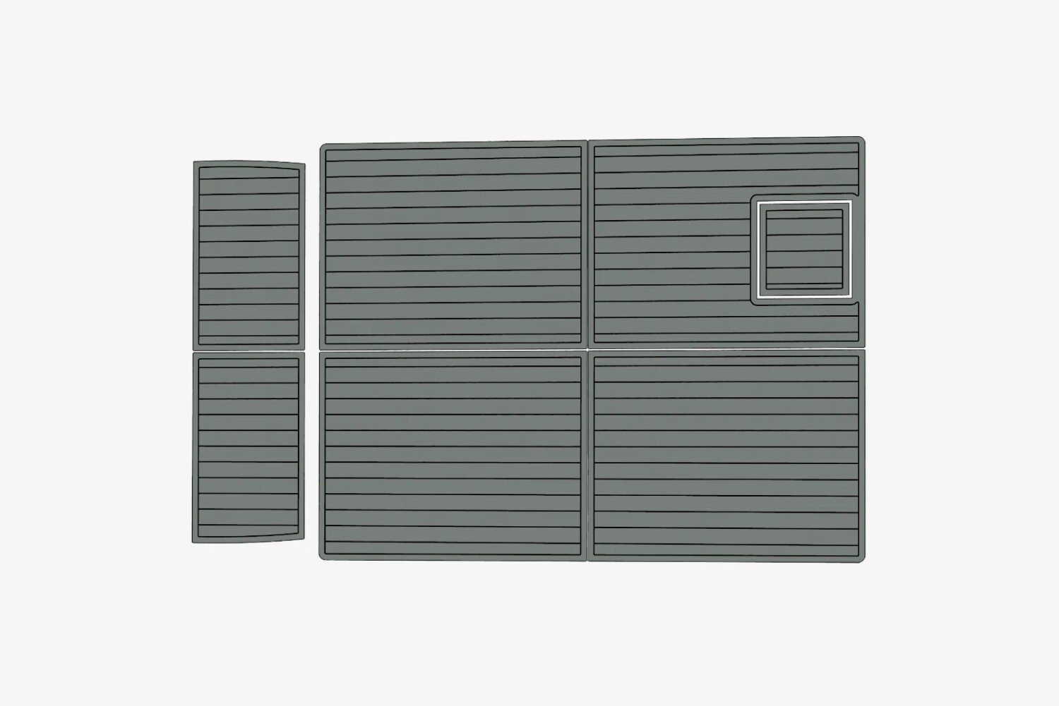 EVA foam faux teak deck flooring Avanti 39 (13) 1 kit EVA foam faux teak deck flooring Avanti 39