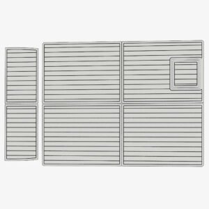 EVA foam faux teak deck flooring Avanti 39 (15) 1 kit EVA foam faux teak deck flooring Avanti 39