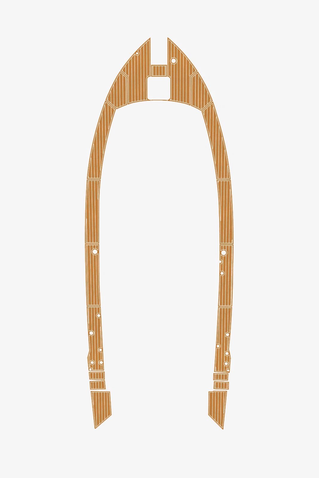 1 kit EVA foam faux teak deck flooring Avro 42 Broadside