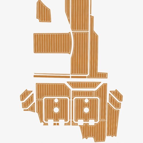 1 kit EVA foam faux teak deck flooring Back Covre 34