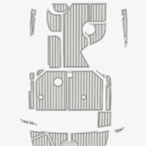 EVA foam faux teak flooring 2001-2005 Sea Ray 280 Sundancer (8) 1 Kit EVA foam faux teak flooring 2001-2005 Sea Ray 280 Sundancer