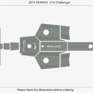 EVA foam faux teak flooring 2006-2012 Sea Doo 210 Challenger (4) 1 kit EVA foam faux teak flooring 2006-2012 Sea Doo 210 Challenger