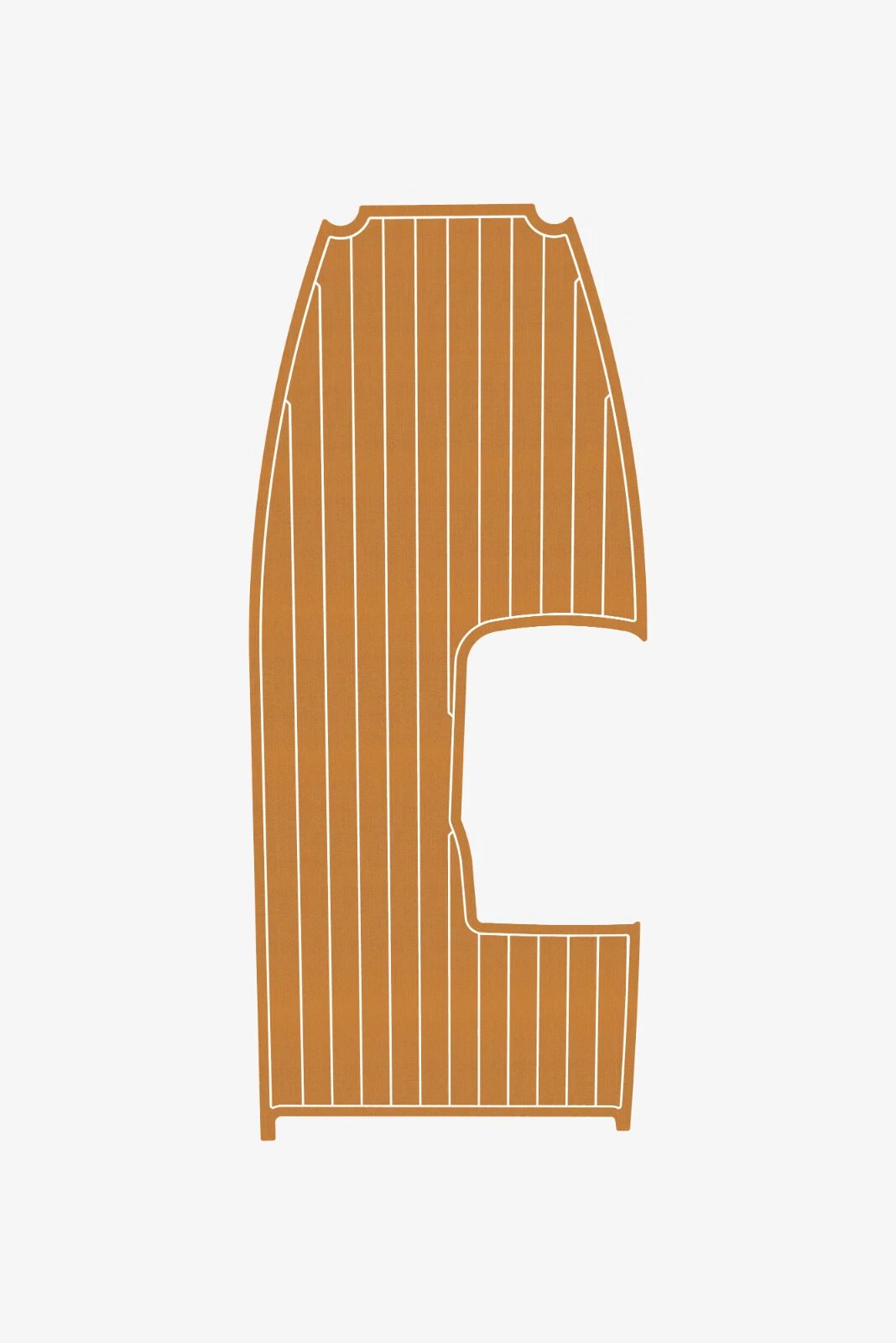 1 kit EVA foam faux teak flooring 2007-2009 AB Inflatable 15 ALX