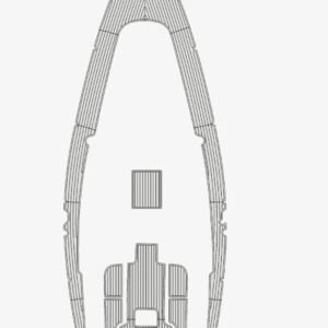 1 kit EVA foam faux teak marine flooring 2002 Bavaria 38 Cruiser