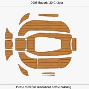 1 Kit EVA foam faux teak marine flooring 2005 Bavaria 30 Cruiser