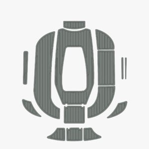 1 Kit EVA foam faux teak marine flooring 2005 Bavaria 30 Cruiser