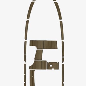 1 kit EVA foam faux teak marine flooring 2006 Bavaria 32 sport DC