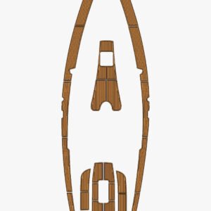1 kit EVA foam faux teak marine flooring 2007 Bavaria 32 Cruiser