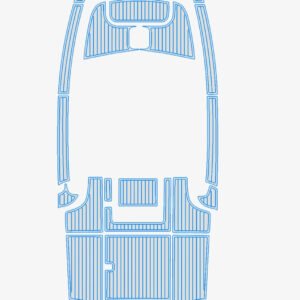 1 kit EVA foam marine deck flooring 1999 Beneteau Antares 710