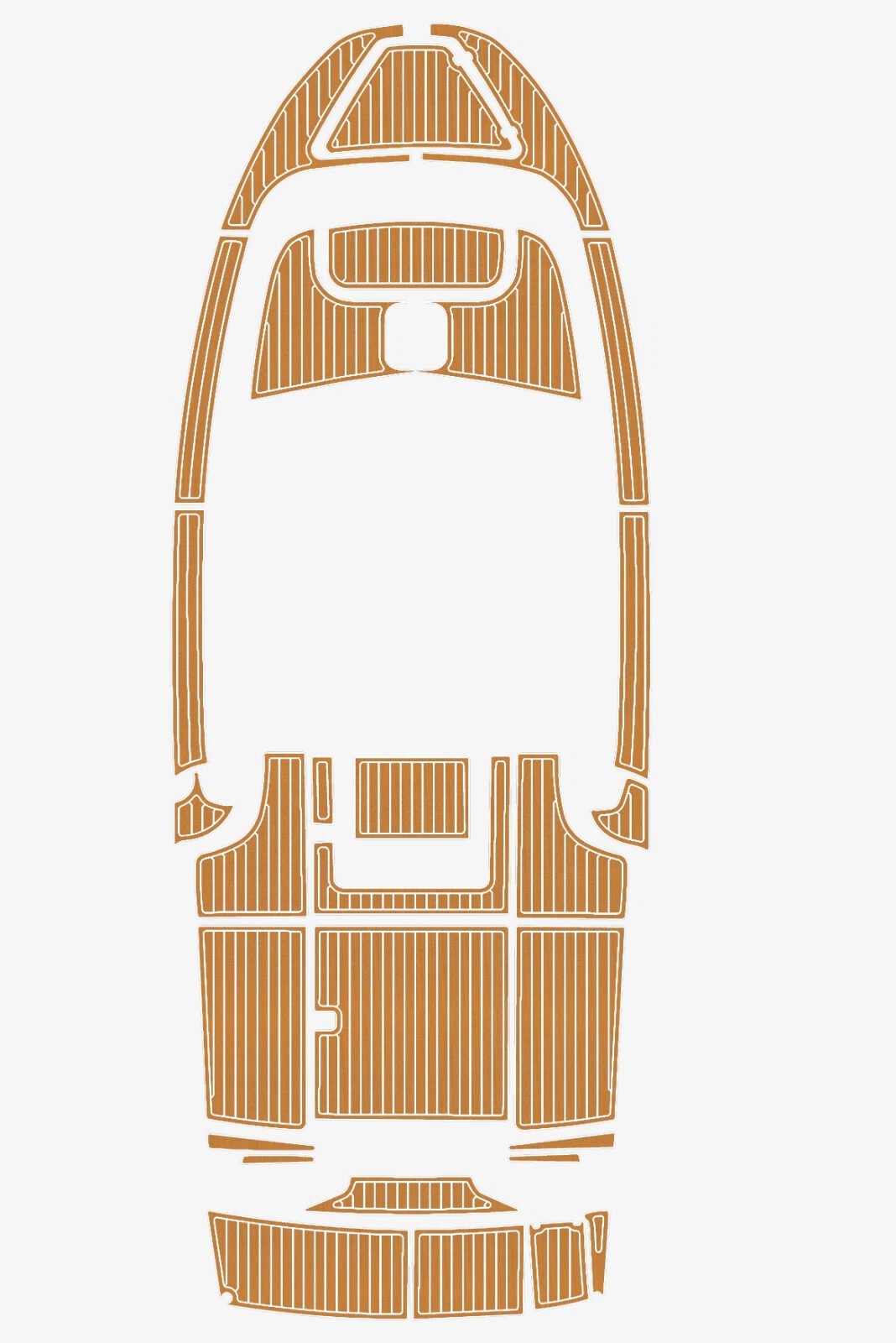 1 kit EVA foam marine deck flooring 1999 Beneteau Antares 710