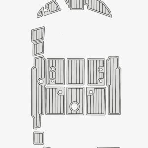 EVA foam marine deck flooring 2016 Beneteau Flayer 5.5 Sundeck (9) 1 kit EVA foam marine deck flooring 2016 Beneteau Flayer 5.5 Sundeck