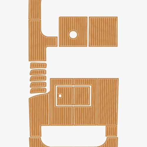 1 kit EVA foam marine decking 1993-1998 Sea Ray 440 Express Bridge