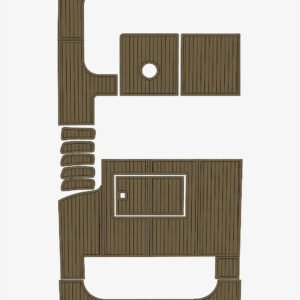 EVA foam marine decking 1993-1998 Sea Ray 440 Express Bridge (5) 1 kit EVA foam marine decking 1993-1998 Sea Ray 440 Express Bridge