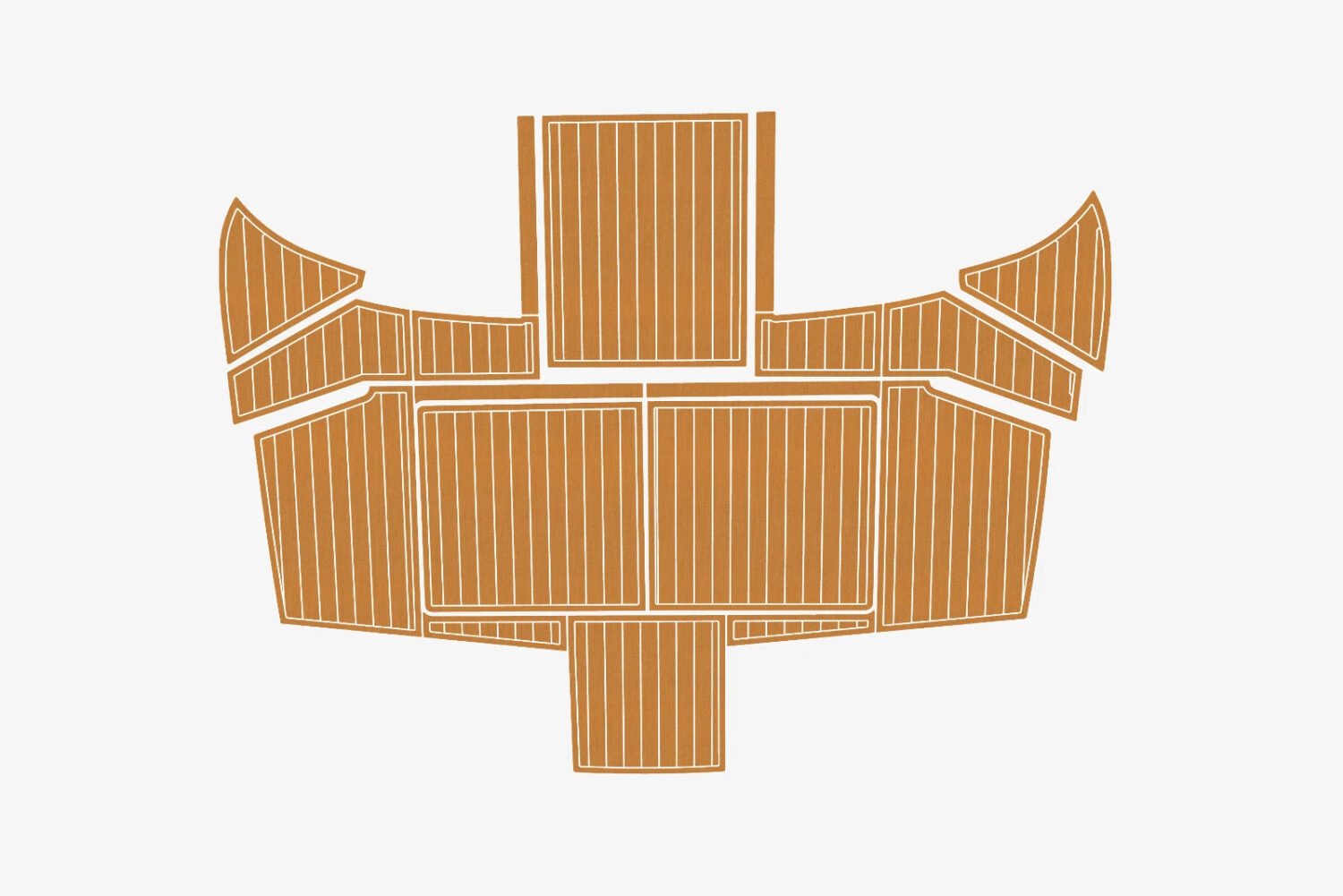 EVA foam marine floor 2002-2003 Alden 46 Saloon Express (11) 1 kit EVA foam marine floor 2002-2003 Alden 46 Saloon Express