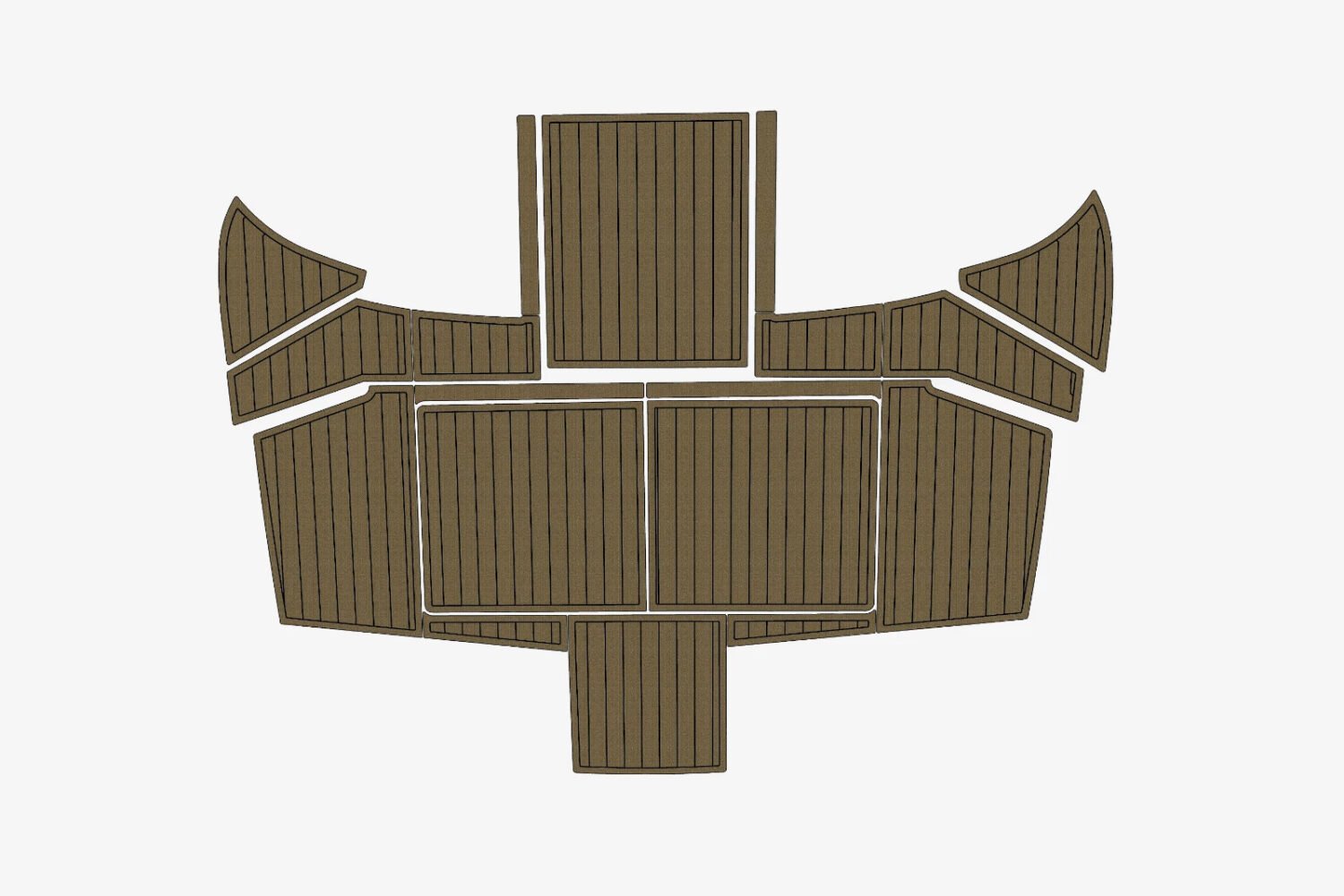 EVA foam marine floor 2002-2003 Alden 46 Saloon Express (12) 1 kit EVA foam marine floor 2002-2003 Alden 46 Saloon Express