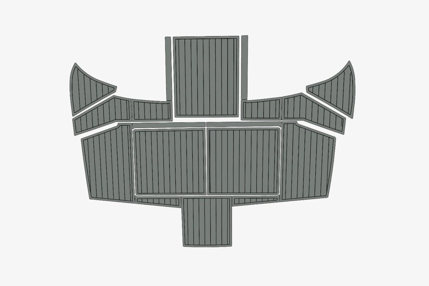 EVA foam marine floor 2002-2003 Alden 46 Saloon Express (13) 1 kit EVA foam marine floor 2002-2003 Alden 46 Saloon Express