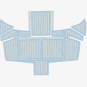 EVA foam marine floor 2002-2003 Alden 46 Saloon Express (16) 1 kit EVA foam marine floor 2002-2003 Alden 46 Saloon Express