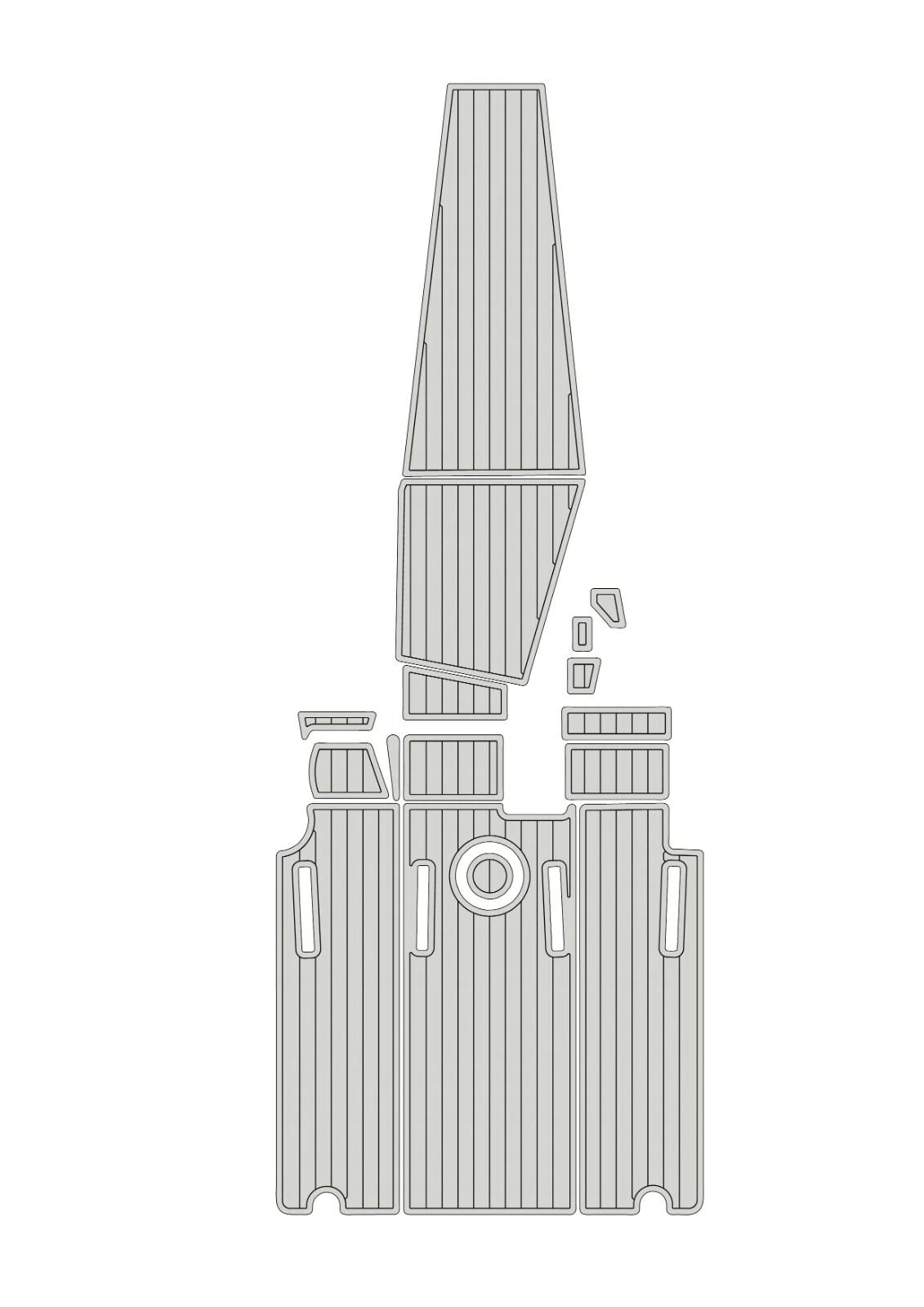 EVA foam marine floor 2006-2015 Baja 35 Outlaw (15) 1 kit EVA foam marine floor 2006-2015 Baja 35 Outlaw