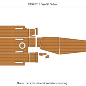 EVA foam marine floor 2006-2015 Baja 35 Outlaw (2) 1 kit EVA foam marine floor 2006-2015 Baja 35 Outlaw