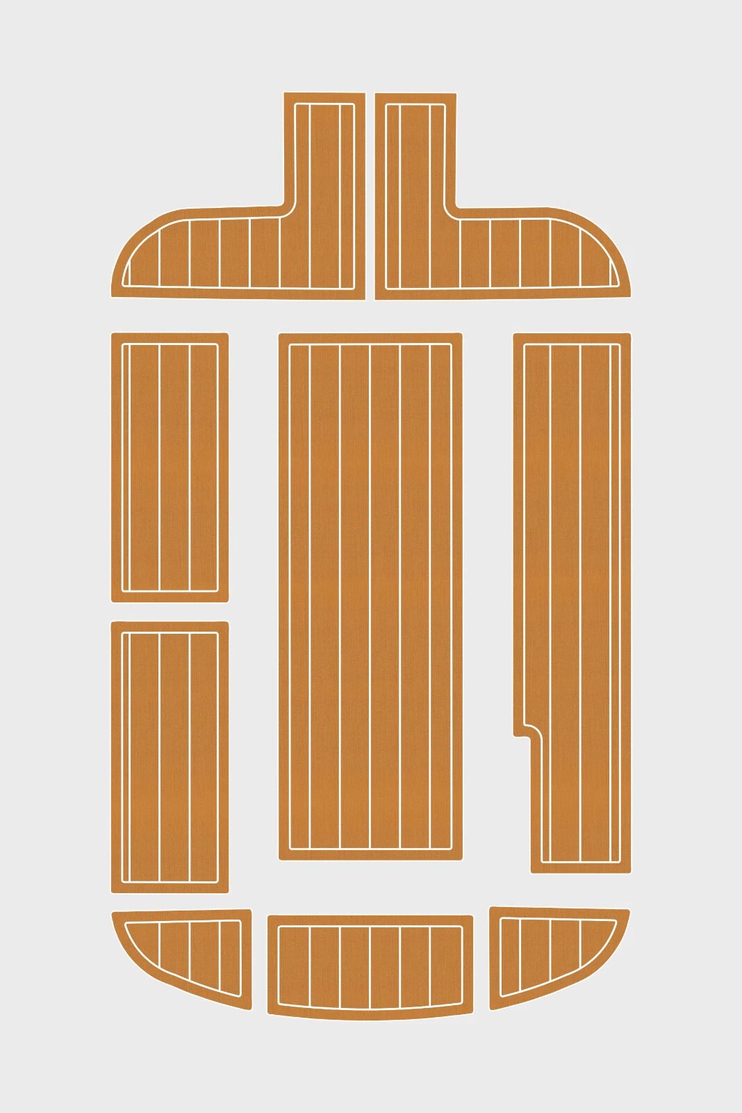 1 kit EVA foam marine flooring 1984-1986 Beneteau 325 First RA CU