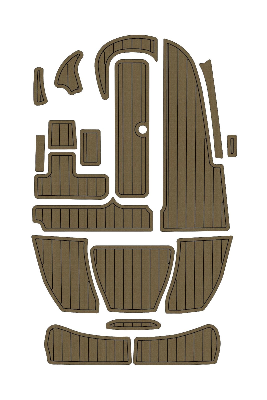 1 Kit EVA foam marine flooring 1996 Sea Doo speedster