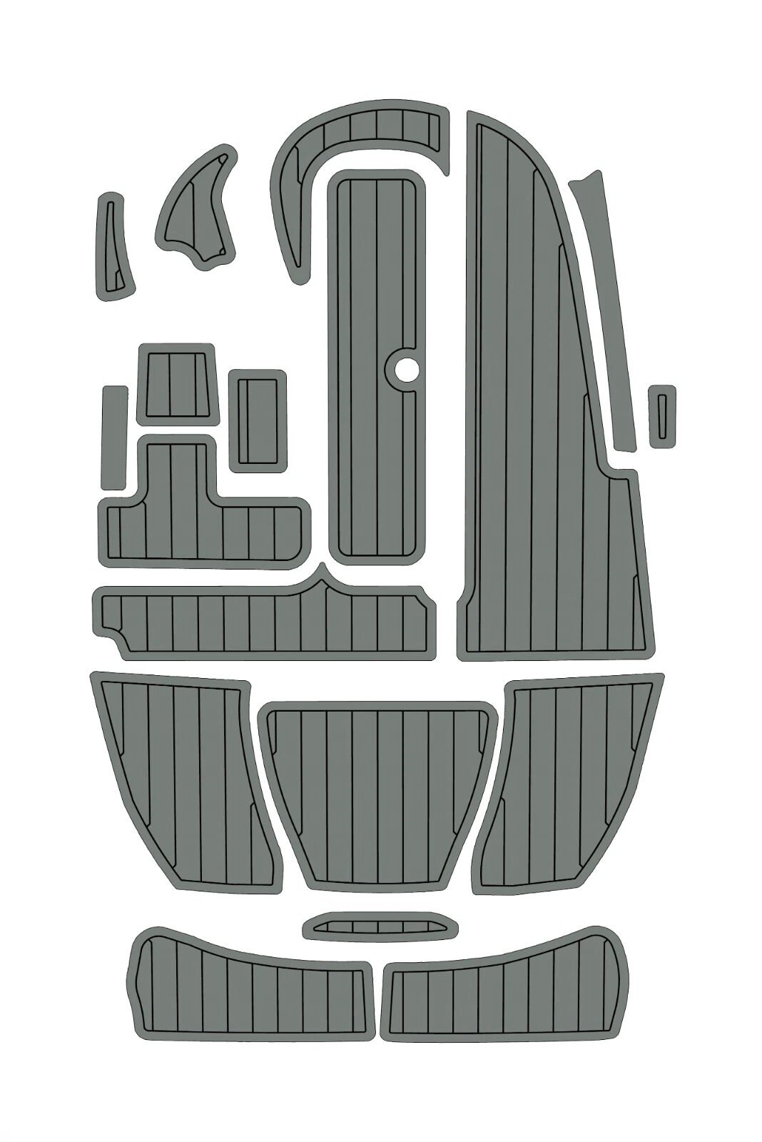 1 Kit EVA foam marine flooring 1996 Sea Doo speedster