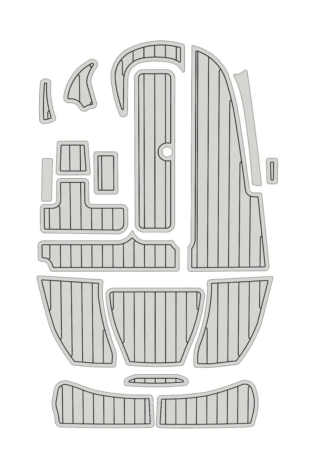 1 Kit EVA foam marine flooring 1996 Sea Doo speedster