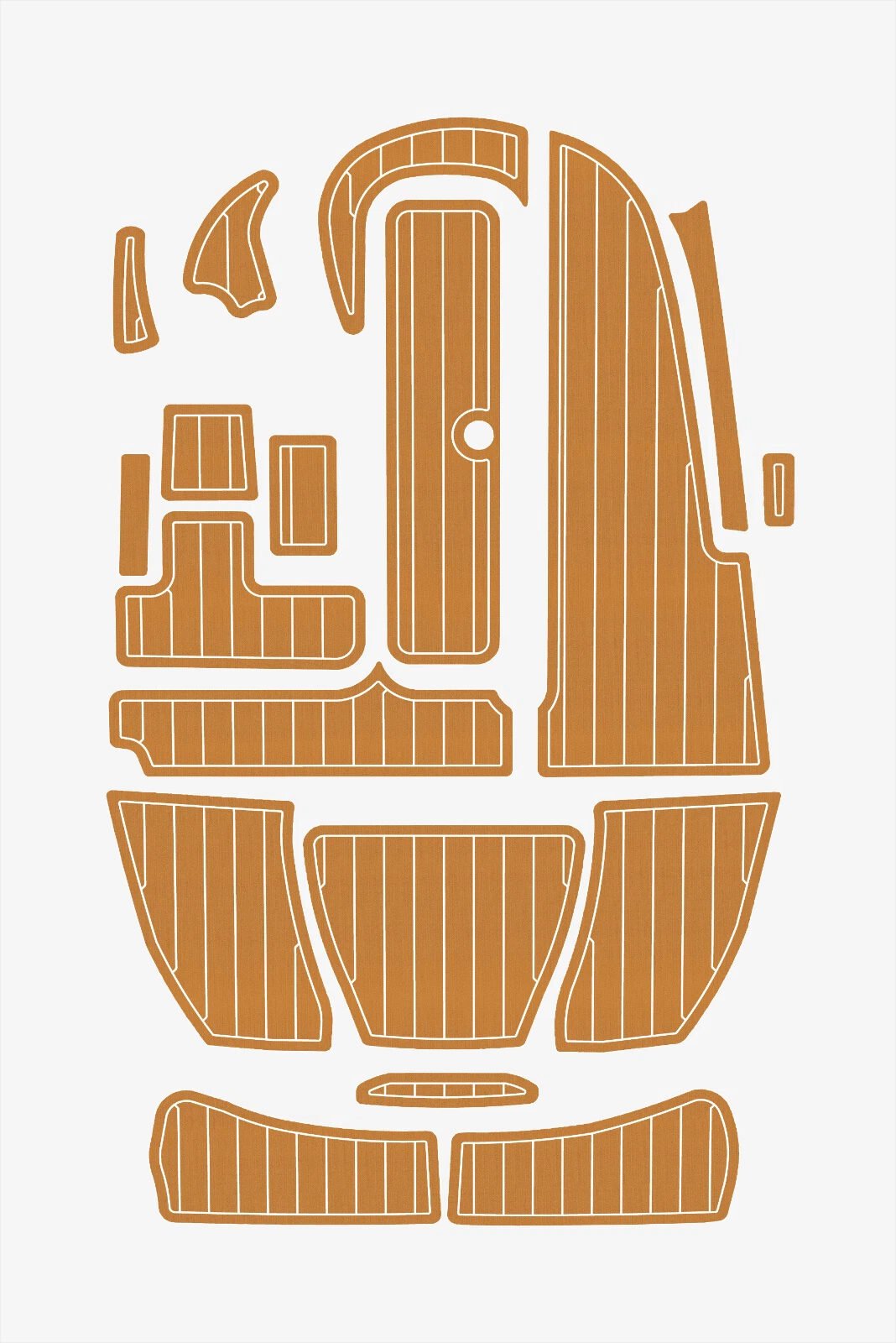 1 Kit EVA foam marine flooring 1996 Sea Doo speedster