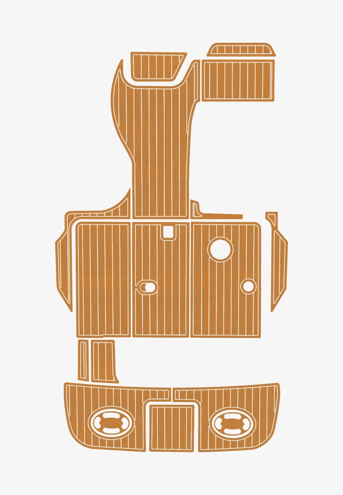 EVA foam marine flooring 1997-1999 Sea Ray 270 sundancer (4) 1 Kit EVA foam marine flooring 1997-2001 Sea Ray 270 sundancer