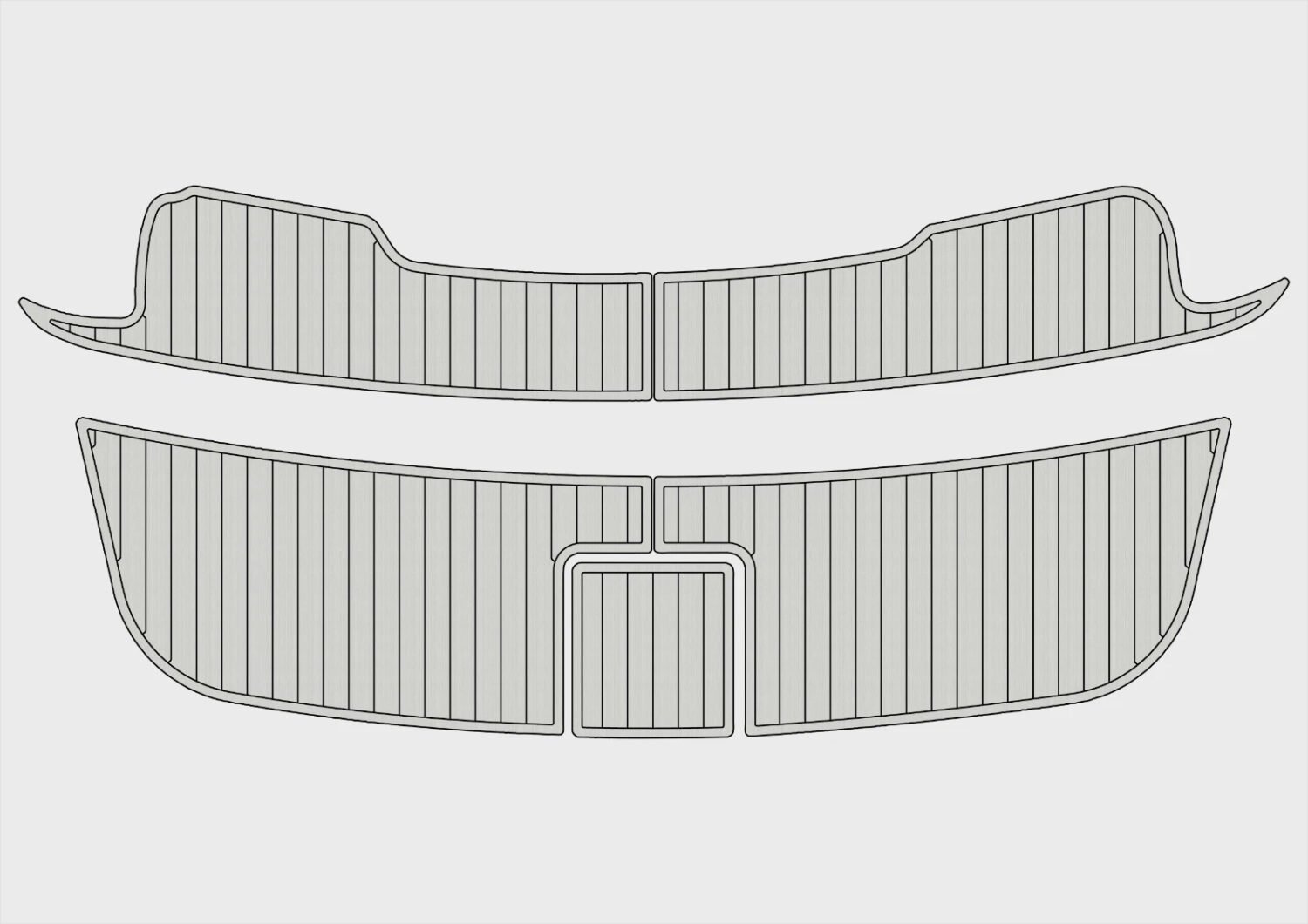 EVA foam marine flooring 1997-1999 Sea Ray 370 Sundancer (8) 1 kit EVA foam marine flooring 1997-1999 Sea Ray 370 Sundancer