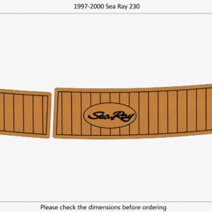 EVA foam marine flooring 1997-2000 Sea Ray 230 (1) 1 Kit EVA foam marine flooring 1997-2000 Sea Ray 230