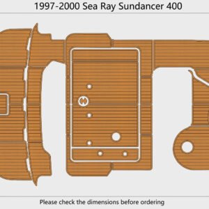 1 Kit EVA foam marine flooring 1997-2000 Sea Ray 400 Sundancer