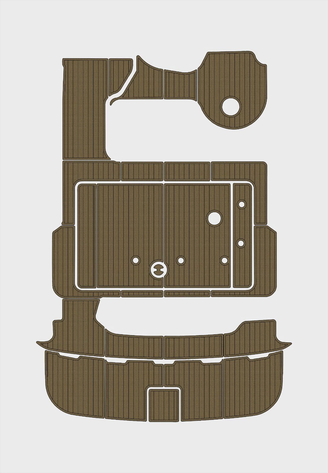 1 Kit EVA foam marine flooring 1997-2000 Sea Ray 400 Sundancer