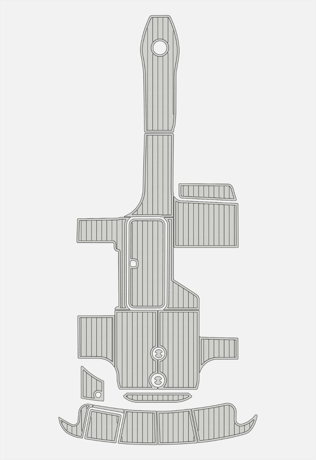 1 kit EVA foam marine flooring 1997-2001 Sea Ray 280 BR