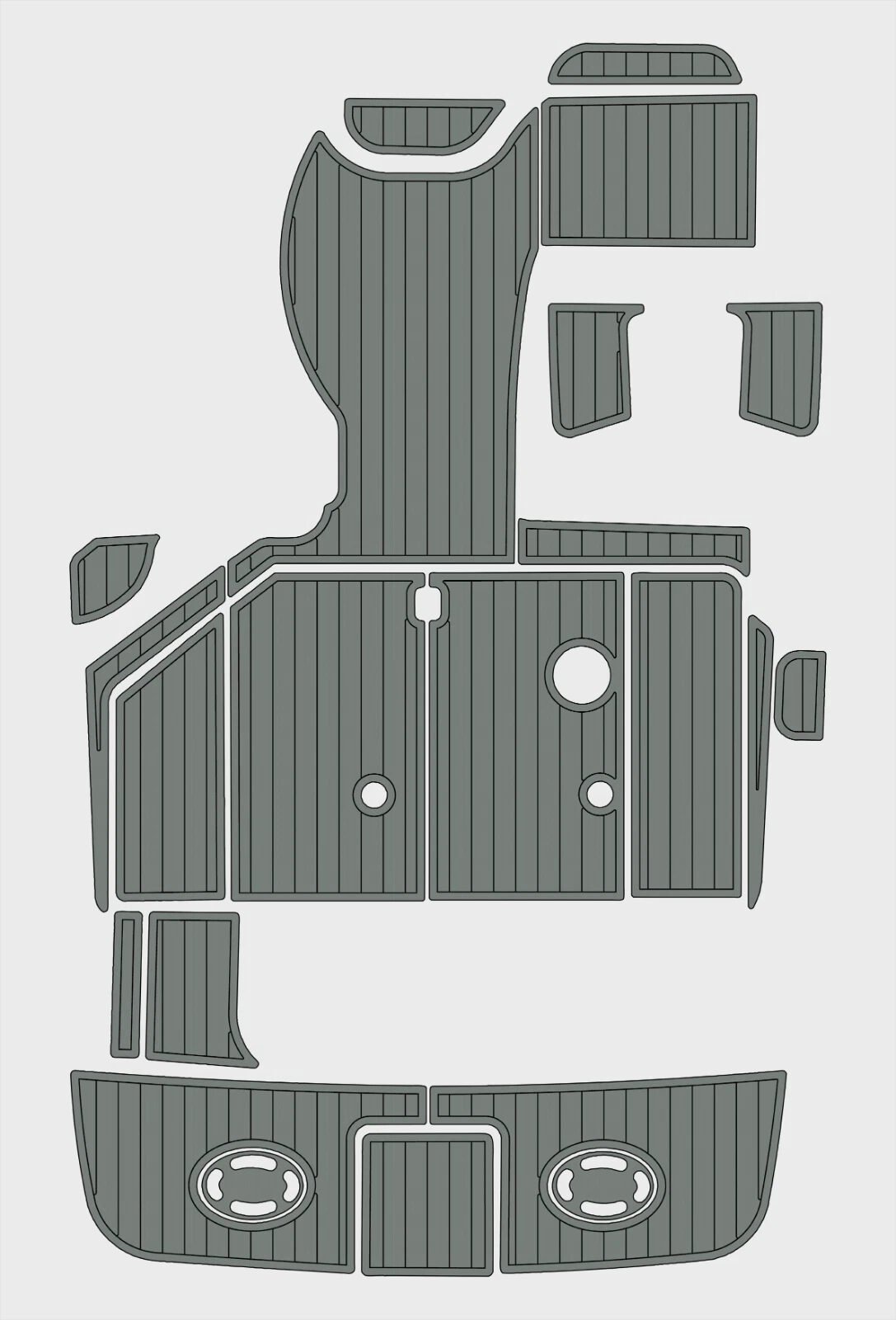 1 Kit EVA foam marine flooring 1997-2001 Sea Ray 290 Sundancer