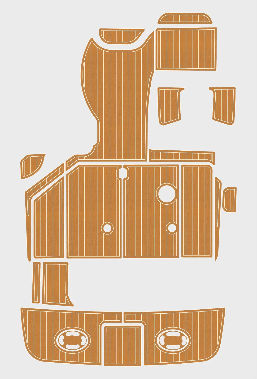 1 Kit EVA foam marine flooring 1997-2001 Sea Ray 290 Sundancer