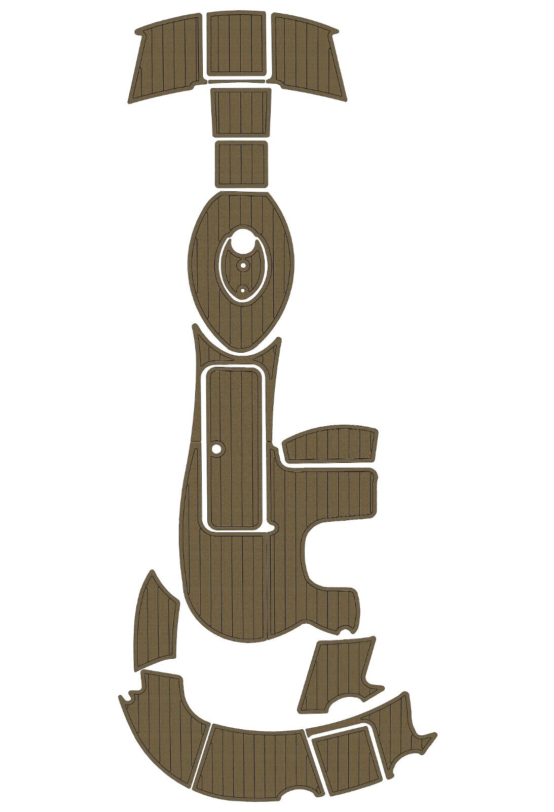 1 kit EVA foam marine flooring 2000-2006 Sea Doo Islandia