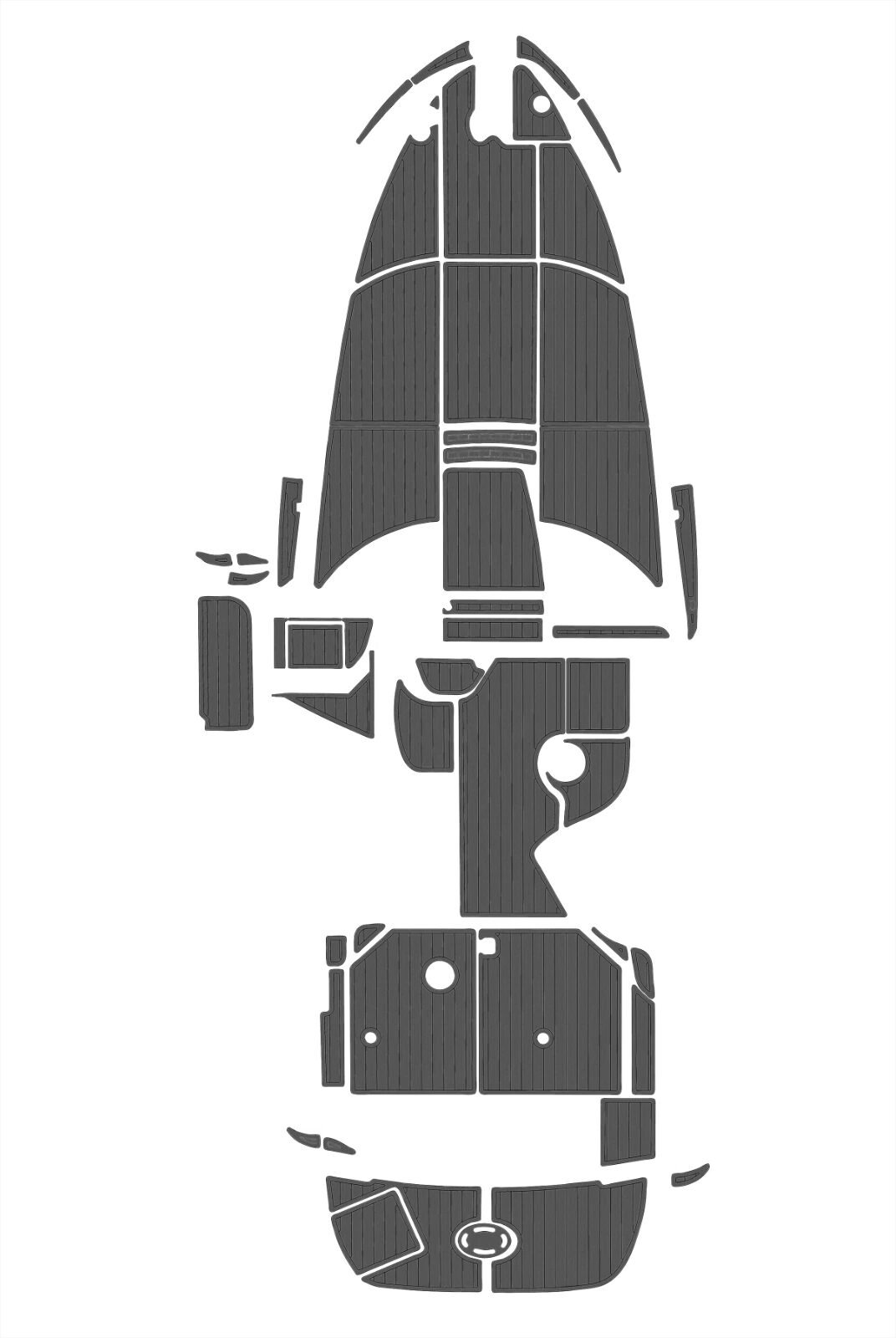 1 Kit EVA foam marine flooring 2001-2009 Sea Ray 280 Sundancer