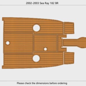 1 Kit EVA foam marine flooring 2002-2003 Sea Ray 182 BR
