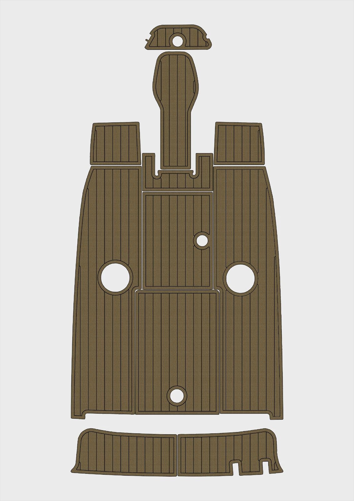 1 Kit EVA foam marine flooring 2002-2003 Sea Ray 182 BR