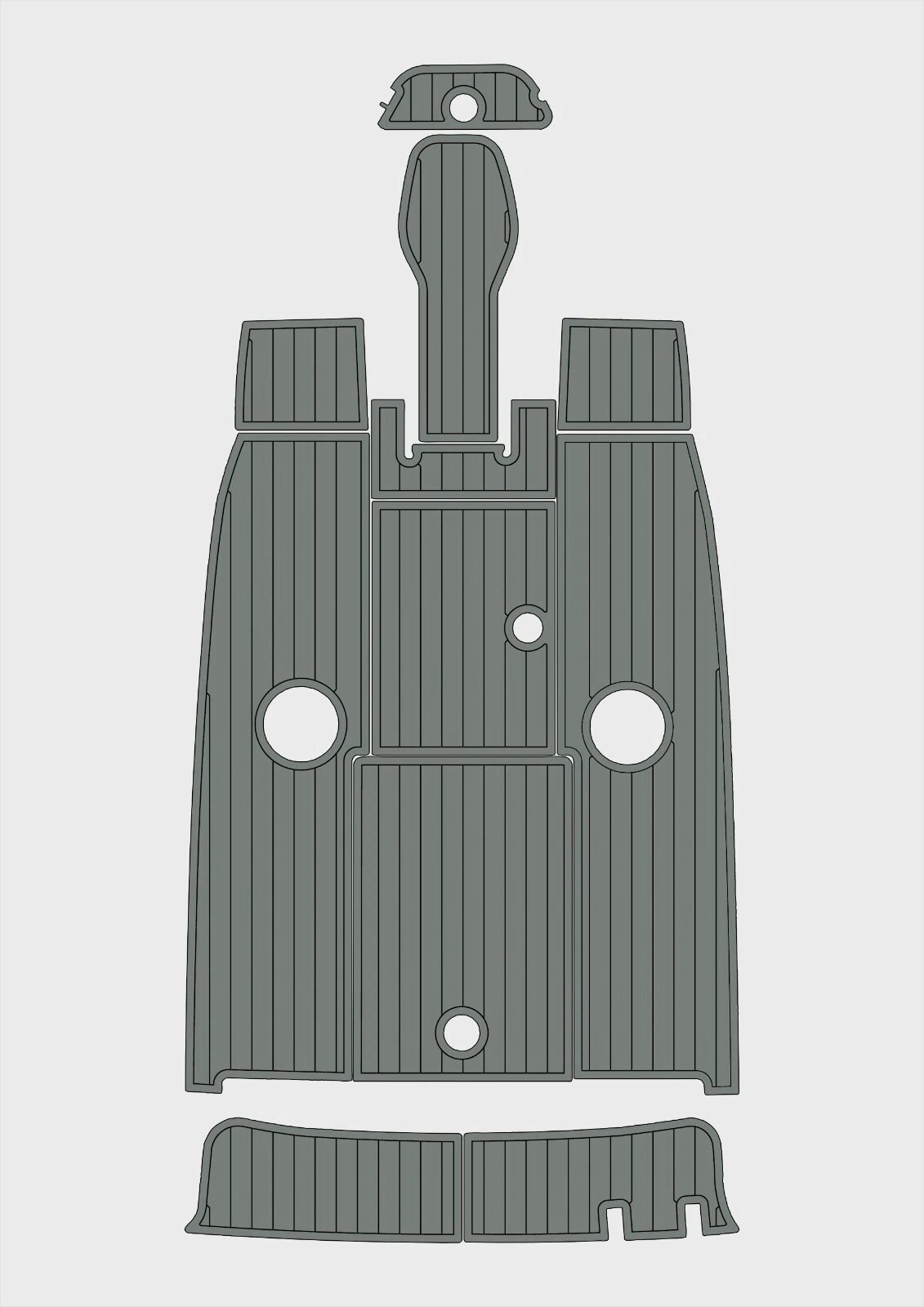 1 Kit EVA foam marine flooring 2002-2003 Sea Ray 182 BR