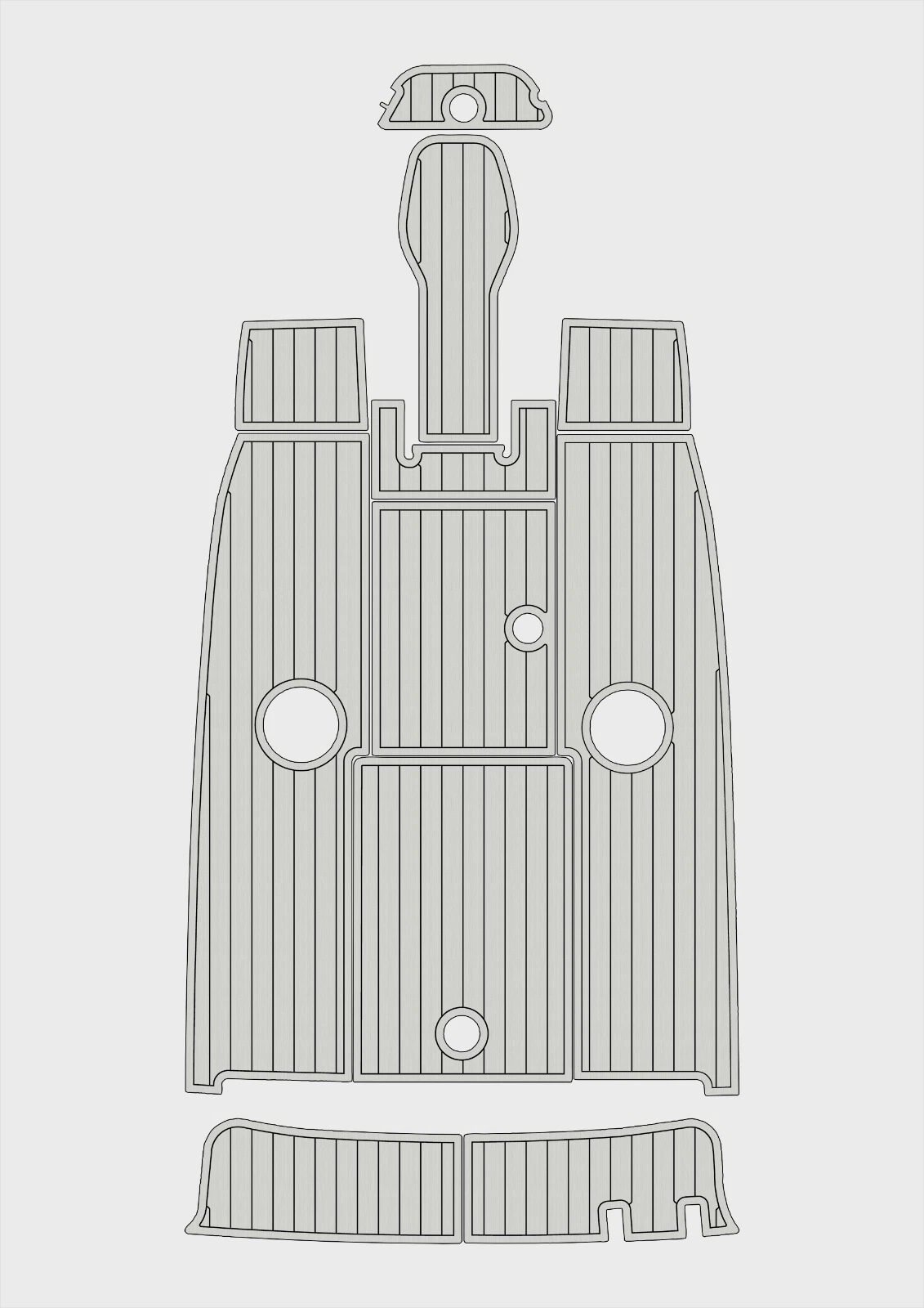 1 Kit EVA foam marine flooring 2002-2003 Sea Ray 182 BR