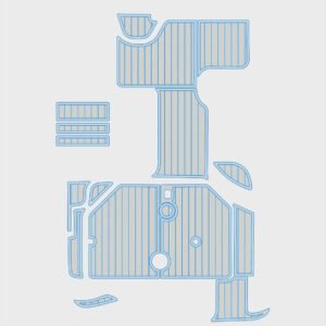 EVA foam marine flooring 2002-2004 Sea Ray 260 Sundancer (9) 1 Kit EVA foam marine flooring 2002-2004 Sea Ray 260 Sundancer